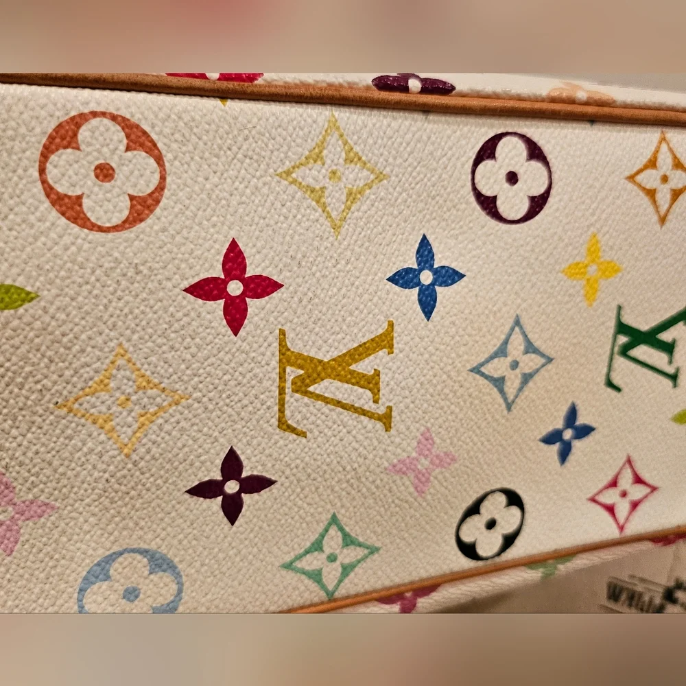 Louis Vuitton Trouville Handbag Multicolor Monogram - Picture 6 of 16